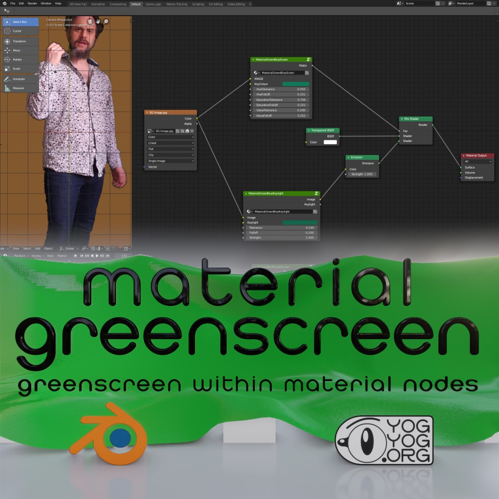 Greenscreen Within EEVEE preview image 1
